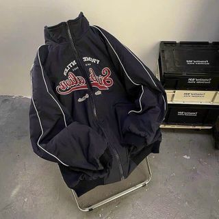 Áo Khoác Bomber Jacket Dù 2 Lớp Form Rộng Nam Nữ Unisex Phong Cách Hàn Quốc Ulzzang