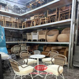 Ghế mây nhựa cafe Decor cao cấp