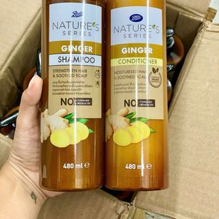 Bộ gội xả gừng Nature's Thái Lan 480ml