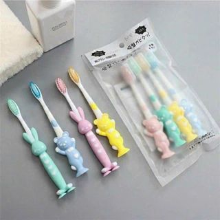 SET 4 BÀN CHẢI ĐÁNH RĂNG LÔNG MỀM CHO BÉ