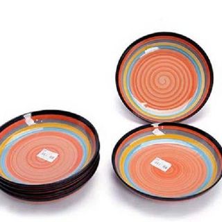 SET 10 ĐĨA SỨ 8 INCH CẦU VÒNG CAO CẤP