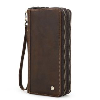 Ví cầm tay nam da bò thật MC1018