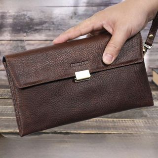 Ví cầm tay nam da bò thật MC1020