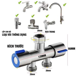 VAN NƯỚC 2 CỔNG XẢ CÓ ĐIỀU KHIỂN RIÊNG BIỆT