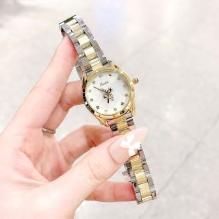 ĐỒNG HỒ NỮ CHÍNH HÃNG SCOTIE MẶT TRÒN ONG XOAY FULLBOX