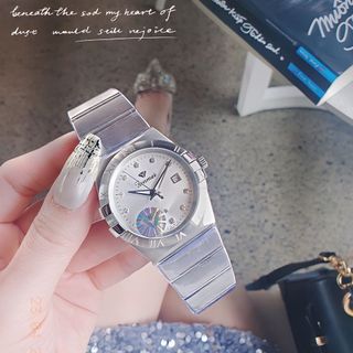 ĐỒNG HỒ NAM NỮ CHÍNH HÃNG FUNMEI HIGH JEWELRY DÂY THÉP FULLBOX TEM
