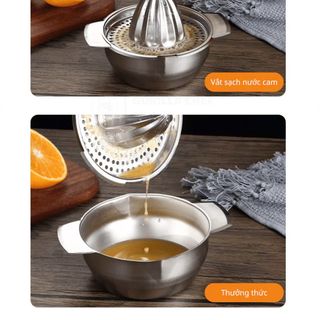DỤNG CỤ VẮT CAM INOX
