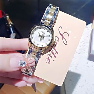 ĐỒNG HỒ NỮ CHÍNH HÃNG SCOTIE MẶT TRÒN ONG XOAY FULLBOX