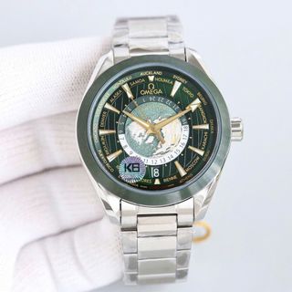 * Hàng Trung cấp * . omega mặt bản đồ . Size 40mm . Thép 904L , chống nước chống xước