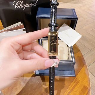 SALE BỎ MẪU ĐỒNG HỒ NỮ TRUNG CẤP ISL DÂY DA CHỮ NHẬT