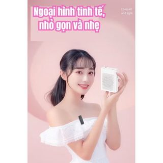 Bộ Mic Trợ Giảng S56 Không Dây Kẹp Áo kiem Loa Khuếch Đại Âm Thanh Cho Giáo Viên, Hướng Dẫn Viên, Hội Nghị (JA OFFICIAL STORE)