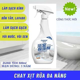 CHAI XỊT TẨY RỬA NHÀ TẮM ĐA NĂNG FANSEN 500ML
