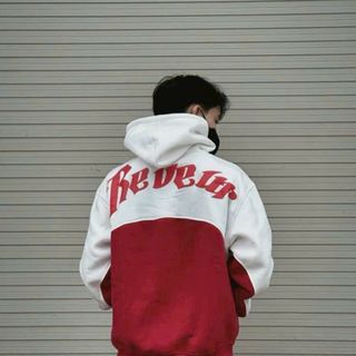 Áo Hoodie Nỉ Bông Form Rộng Nam Nữ Thêu REVEUS