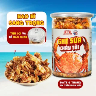 GHẸ SỮA CHÁY TỎI LÀNG CHÀI XƯA LOẠI 1 ĐẶC BIỆT TẨM ƯỚP THƠM NGON 300 NĂM TRUYỀN THỐNG HỦ 280G