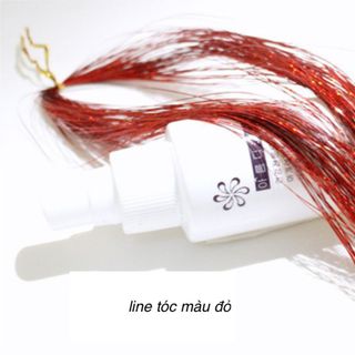 Line tóc kim tuyến cột đủ màu