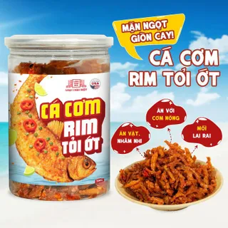 CÁ CƠM RIM TỎI ỚT LÀNG CHÀI XƯA LOẠI 1 ĐẶC BIỆT TẨM ƯỚP THƠM NGON 300 NĂM TRUYỀN THỐNG HỦ 200G