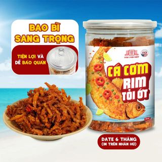CÁ CƠM RIM TỎI ỚT LÀNG CHÀI XƯA LOẠI 1 ĐẶC BIỆT TẨM ƯỚP THƠM NGON 300 NĂM TRUYỀN THỐNG HỦ 200G