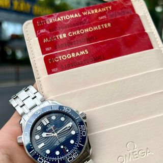* Hàng Trung cấp * . Omega Seamaster, dây đúc thép 904L . Size 41mm . Thép 904L , chống nước chống xước