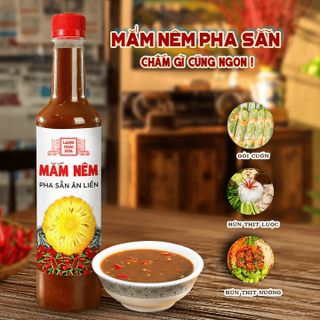 [CHAI NHỰA 650G] MẮM NÊM PHA SẴN ĂN LIỀN LÀNG CHÀI XƯA, NGUYÊN LIỆU TƯƠI, THƠM NGON ĐẶC BIỆT