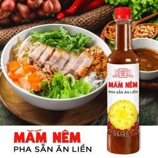 [CHAI NHỰA 650G] MẮM NÊM PHA SẴN ĂN LIỀN LÀNG CHÀI XƯA, NGUYÊN LIỆU TƯƠI, THƠM NGON ĐẶC BIỆT