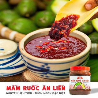 MẮM RUỐC ĂN LIỀN (ĂN THẤY ME TƯƠI CÓ HỘT CHUA CHUA RẤT NGON) NGUYÊN LIỆU TƯƠI THƠM NGON ĐẶC BIỆT LÀNG CHÀI XƯA 400G