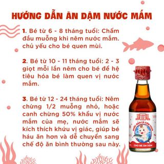 [LỐC 4 CHAI] NƯỚC MẮM CÁ CƠM THAN LÀNG CHÀI XƯA CHO BÉ ĂN DẶM TỪ 6 THÁNG TUỔI, AN TOÀN, NHIỀU CÁ ÍT MUỐI CHỨA NHIỀU VITAMIN 60ML/CHAI - LÀNG CHÀI XƯA