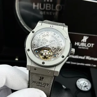 Hàng Trung cấp * . Hublot lộ máy siêu đẹp . Size 42mm . Thép 904L , chống nước chống xước