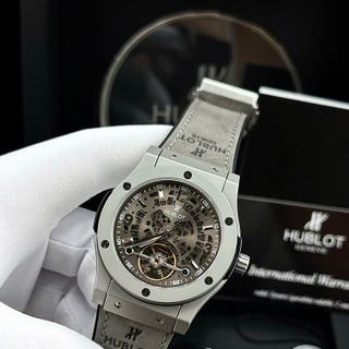 Hàng Trung cấp * . Hublot lộ máy siêu đẹp . Size 42mm . Thép 904L , chống nước chống xước