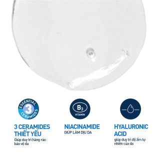 Sửa rửa mặt CERAVE cho da mụn, da nhạy cảm - 236 ml