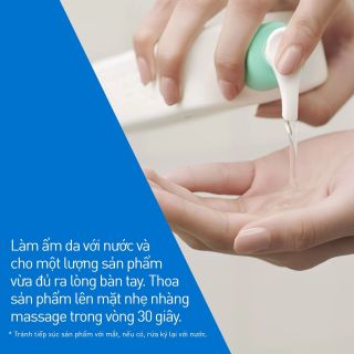 Sửa rửa mặt CERAVE cho da mụn, da nhạy cảm - 236 ml