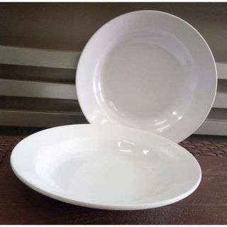 SET 10 ĐĨA SỨ TRẮNG LOẠI SÂU SIZE 7