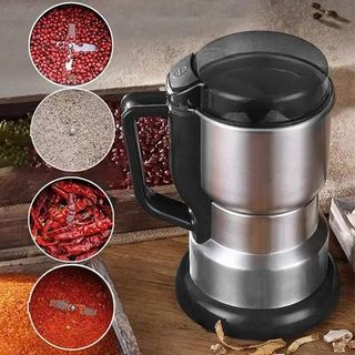 MÁY XAY TIÊU NGỦ CỐC HẠT KHÔ GIA VỊ 6 LƯỠI