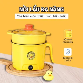 CA NẤU MÌ, NỒI LẨU ĐA NĂNG HÌNH VỊT VÀNG