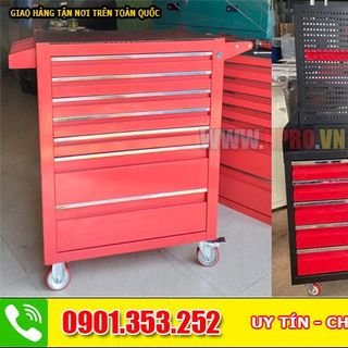 Tủ Đựng Dụng Cụ / Phụ Tùng 7 Ngăn KT 700x450x920mm