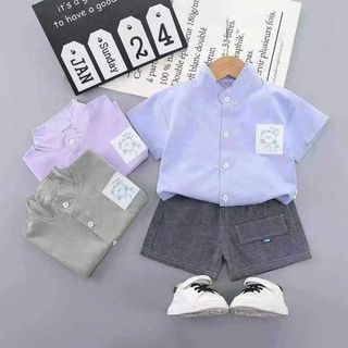 Bộ sơmi bé trai