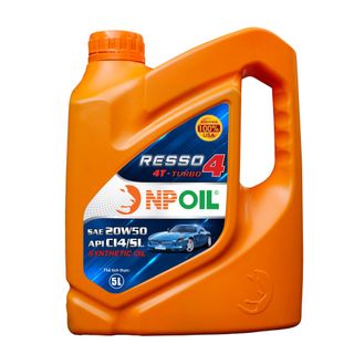 DẦU ĐỘNG CƠ Ô TÔ CAO CẤP RESSO 4 TURBO API CI4/SL 20W50 4T