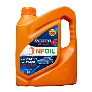 DẦU ĐỘNG CƠ Ô TÔ CAO CẤP RESSO 4 TURBO API CI4/SL 20W50 4T