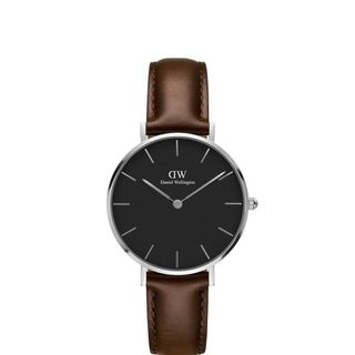 XẢ KHO MÙA HÈ ĐỒNG HỒ NỮ CAO CẤP DANIEL W PETITE MẶT ĐEN SIZE 28