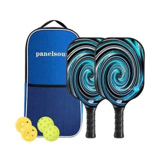 Bộ Vợt Pickleball Chuyên Nghiệp Sợi Thủy Tinh Siêu Nhẹ Tặng Kèm Túi Đựng và 4 Bóng (SP132)