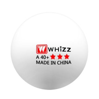 Quả bóng bàn tập luyện , thi đấu 3 sao Whizz chất liệu ABS
