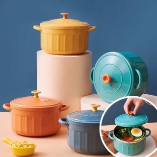 Bát nấu mì ruột inox 2 quai 850ml - Giá Buôn Sỉ