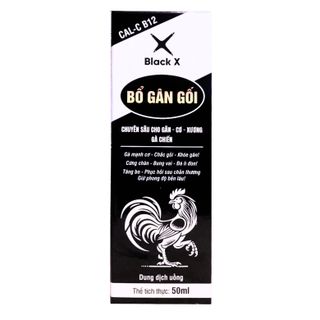 Bổ gân gối gà đá gà chọi thương hiệu Black X