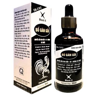 Bổ gân gối gà đá gà chọi thương hiệu Black X