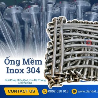 Khớp nối mềm, khớp nối mềm inox nối ren, khớp nối mềm công nghiệp, khớp nối mềm inox 304