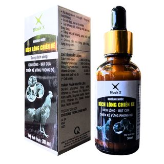 Kích Lông Chiến Kê Black X