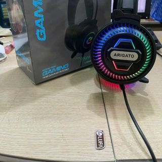 HEADPHONE ARIGATO 7.1 - MIC NGẮN - CỔNG USB - LED