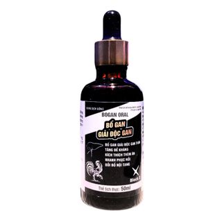 Bổ gan - Giải độc gan gà đá gà chọi Black X