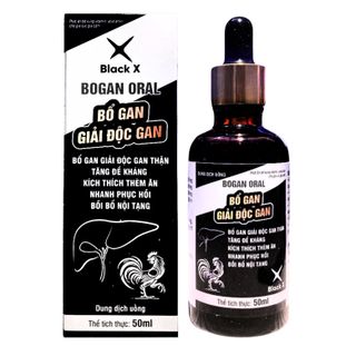 Bổ gan - Giải độc gan gà đá gà chọi Black X