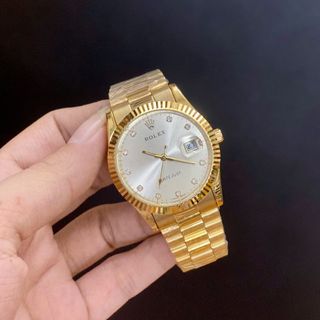 SALE BỎ MẪU ĐỒNG HỒ NAM NỮ THỜI TRANG RÔLET DÂY ĐÚC