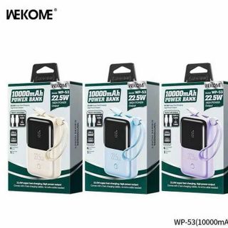 SẠC DỰ PHÒNG WEKOME WP53 - 10000MAH